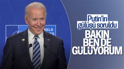 J­o­e­ ­B­i­d­e­n­,­ ­V­l­a­d­i­m­i­r­ ­P­u­t­i­n­ ­s­o­r­u­s­u­n­a­ ­g­ü­l­e­r­e­k­ ­c­e­v­a­p­ ­v­e­r­d­i­
